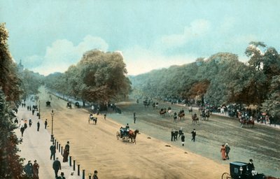 Rotten Row ، Hyde Park ، London ، c1910. بواسطة غير معروف