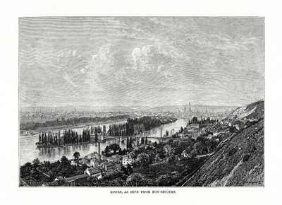 روان ، نورماندي ، فرنسا ، 1879 بواسطة غير معروف