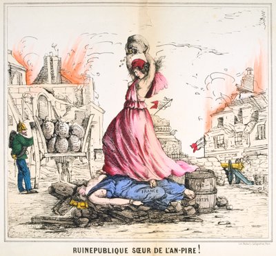 شقيقة روينيبليك للسنة الأسوأ! ، 1871. بواسطة غير معروف