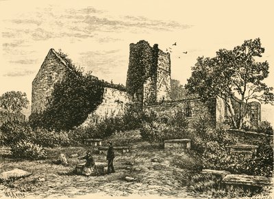 أطلال بالقرب من Rathmullen ، 1898. بواسطة غير معروف