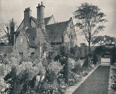Runton Old Hall ، نورفولك ، منظر من الشمال الغربي ، c1909 بواسطة غير معروف