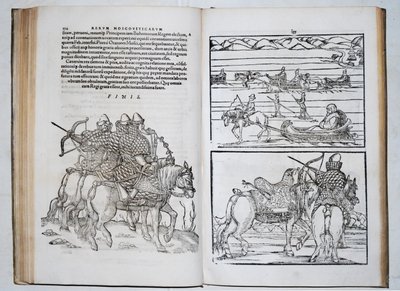 المحاربين الروس. Siegmund von Herberstein يسافر عبر روسيا من: Rerum Moscoviticarum commentarii ..، 1571 بواسطة غير معروف