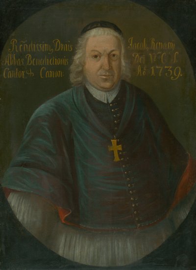 SPIŠ CANON و TITULAR ABBOT JAKUB JOZEF REPASSY بواسطة غير معروف