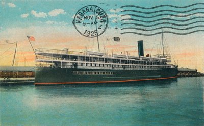 SS كوبا ، كي ويست ، فلوريدا ، c1925 بواسطة غير معروف