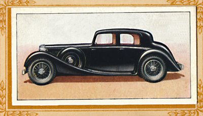 SS جاكوار 2 صالون 12 لتر ، c1936 بواسطة غير معروف