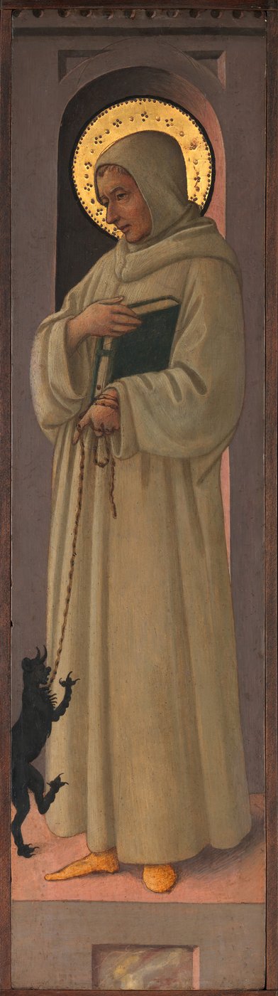 القديس برنارد من كليرفو ، كاليفورنيا. 1447-1469. بواسطة غير معروف