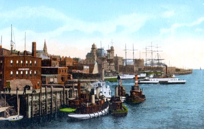 ميناء سانت جون ، سانت جون ، نيو برونزويك ، كندا ، c1900s بواسطة غير معروف