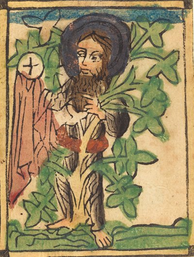 القديس أونوفريوس 1450 - 1470. بواسطة غير معروف