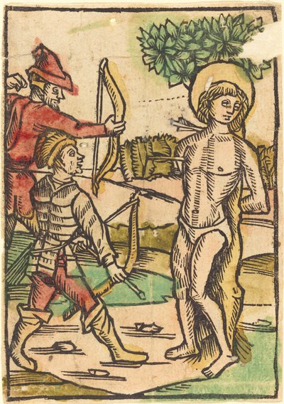 القديس سيباستيان ، ج. 1490. بواسطة غير معروف