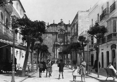 كنيسة سان ماتيو ، طريفة ، الأندلس ، إسبانيا ، c1920s-c1930s بواسطة غير معروف