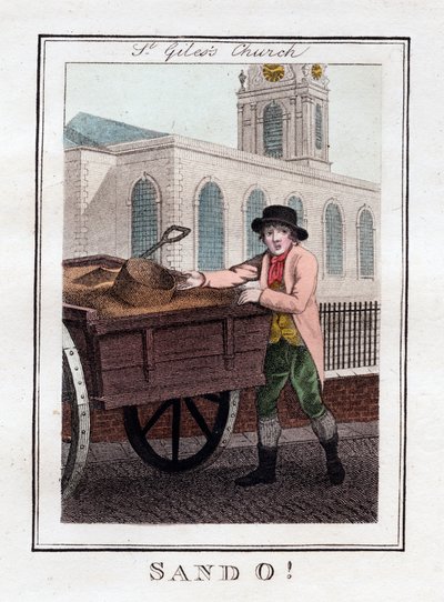 ساند أو ، كنيسة سانت جيلس ، لندن ، 1805 بواسطة غير معروف