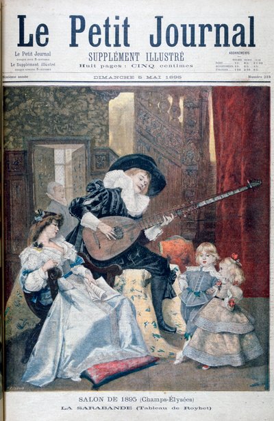 ساراباند ، 1895 بواسطة غير معروف