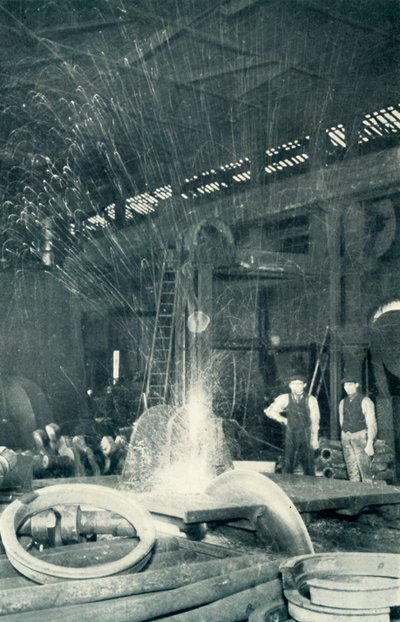 نشر الصلب البارد ، 1922. بواسطة غير معروف