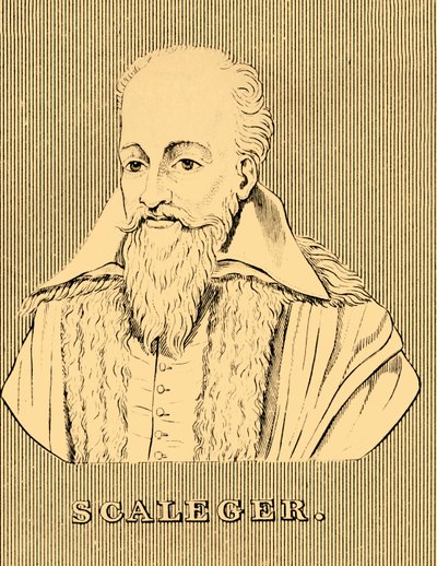 سكاليجر ، 1540-1609 ، 1830. بواسطة غير معروف