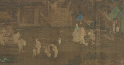 مشاهد من حياة الرجال المشهورين الجزء الأول ، أسرة مينج ، القرنين السادس عشر والسابع عشر. بواسطة غير معروف
