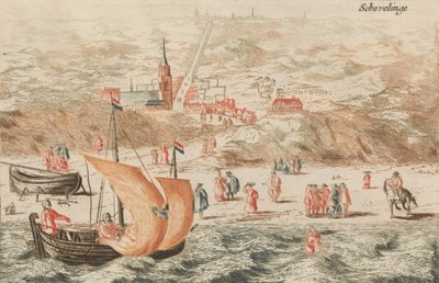 Schevelinge ، in: Tooneel Der Hoofdste Nederlands Huizen، En Lust Hoven، To T Leven A ...، nd. بواسطة غير معروف