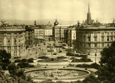 Schwarzenbergplatz ، فيينا ، النمسا ، c1935. بواسطة غير معروف