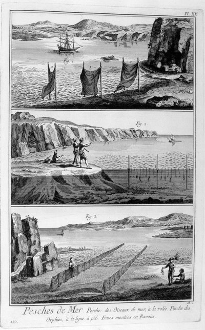 صيد البحر ، 1751-1777 بواسطة غير معروف
