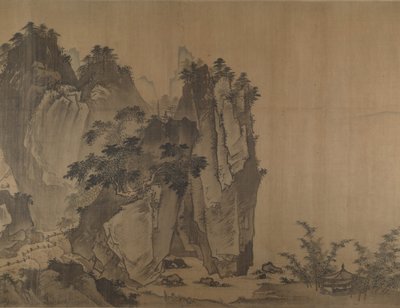 النصف الثاني من عشرة آلاف لي من نهر Yangzi ، أواخر القرن الخامس عشر. بواسطة غير معروف
