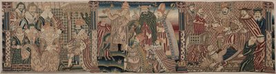 أقسام إفريز مطرز ، 1625-1649. بواسطة غير معروف
