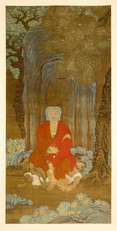 Shakyamuni تحت شجرة بودي ، 1600-50. بواسطة غير معروف