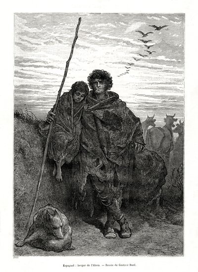 راعي ألافا ، إسبانيا ، 1886 بواسطة غير معروف