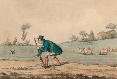 مشهد إطلاق النار ، 1813. بواسطة غير معروف