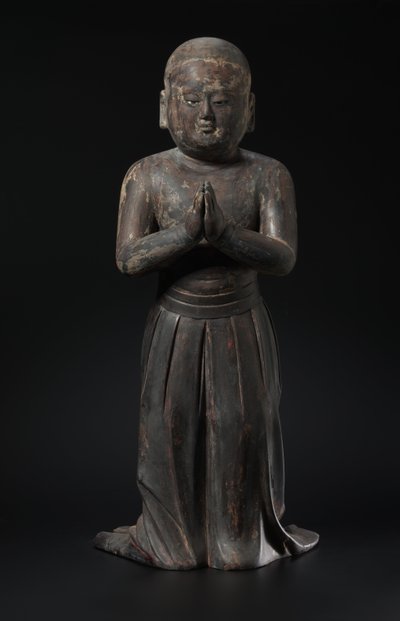 Shotoku Taishi في سن الثانية ، أوائل القرن الثالث عشر. بواسطة غير معروف