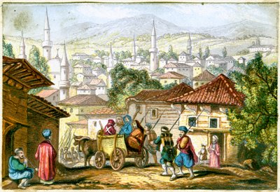شوملا. مدينة في الجزء الشمالي الشرقي من بلغاريا ، القرن التاسع عشر بواسطة غير معروف