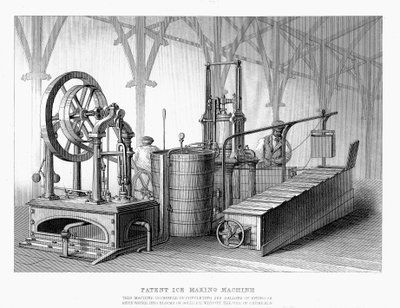 Siebe و Harrisons براءة اختراع آلة صنع الثلج ، 1862 بواسطة غير معروف