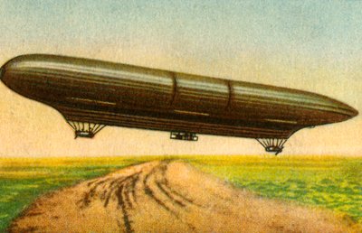 المنطاد Siemens-Schuckert ، 1911 ، 1932. بواسطة غير معروف