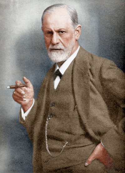 سيغموند فرويد 1856-1939 ، طبيب أعصاب نمساوي بواسطة غير معروف