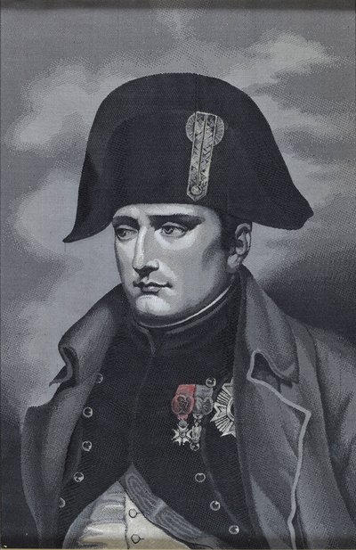 صورة نسيج الحرير للإمبراطور نابليون الأول بونابرت 1769-1821 بواسطة غير معروف