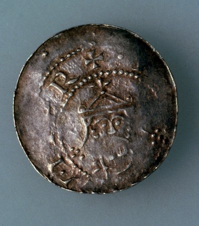 دينار فضي لمدينة هيلدسهايم ، ألمانيا ، c1045-c1056 بواسطة غير معروف