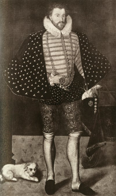 السير كريستوفر هاتون ، 1909 بواسطة غير معروف