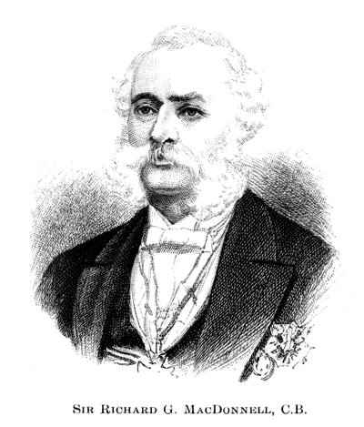 السير ريتشارد جريفز ماكدونيل ، 1886 بواسطة غير معروف