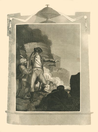 السير سيدني سميث يدافع عن الخرق في عكا ، 1799 ، 1816. بواسطة غير معروف