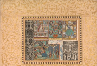 ستة مشاهد عبادة ، فوليو من ألبوم بيليني ، كاليفورنيا. 1600. بواسطة غير معروف