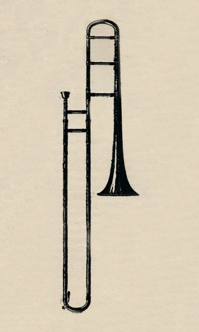 شريحة الترومبون ، 1910. بواسطة غير معروف