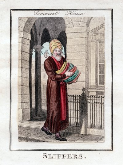النعال ، سومرست هاوس ، لندن ، 1805 بواسطة غير معروف