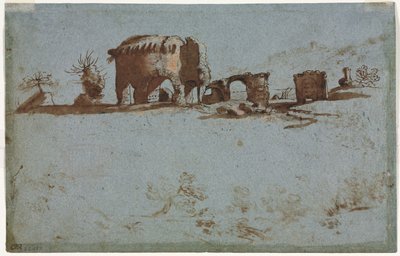 مجموعة صغيرة من الآثار الرومانية ، ج. 1650. بواسطة غير معروف