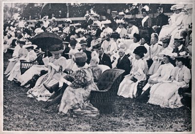 بعض المتفرجين في الحرس الرياضي في تشيلسي ، 1906 بواسطة غير معروف
