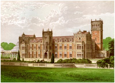 Somerleyton ، سوفولك ، منزل البارونيت كروسلي ، c1880 بواسطة غير معروف