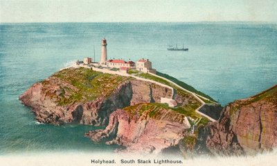 منارة جنوب المكدس ، Holyhead ، Anglesey ، c1920 بواسطة غير معروف