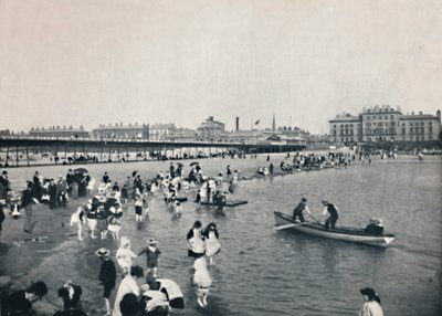 ساوثبورت - الرصيف والبحيرة الجنوبية ، 1895 بواسطة غير معروف