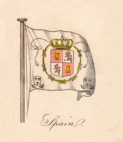 إسبانيا ، 1838 بواسطة غير معروف
