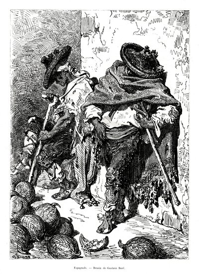 الإسبان ، 1886 بواسطة غير معروف