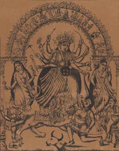 سري سري دورجا ، كاليفورنيا. 1875-80. بواسطة غير معروف