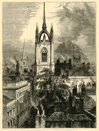 سانت دونستانس في الشرق ، c1872. بواسطة غير معروف