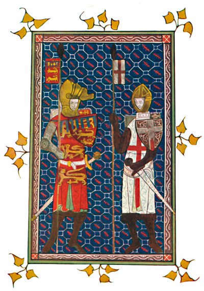 سانت جورج و Plantagenet إيرل لانكستر ، c1295 ، 1903 بواسطة غير معروف